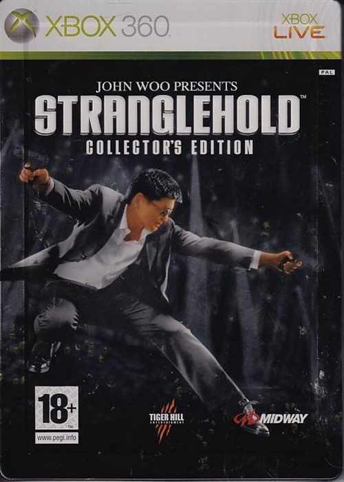John Woo Presents Stranglehold Collectors edition - Steelcase - XBOX 360 (B Grade) (Used) (Eng)